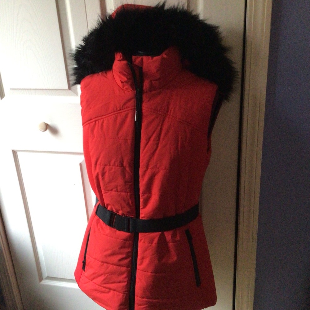 Vest with hood
